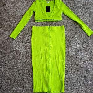 Monica Snatched Crop top